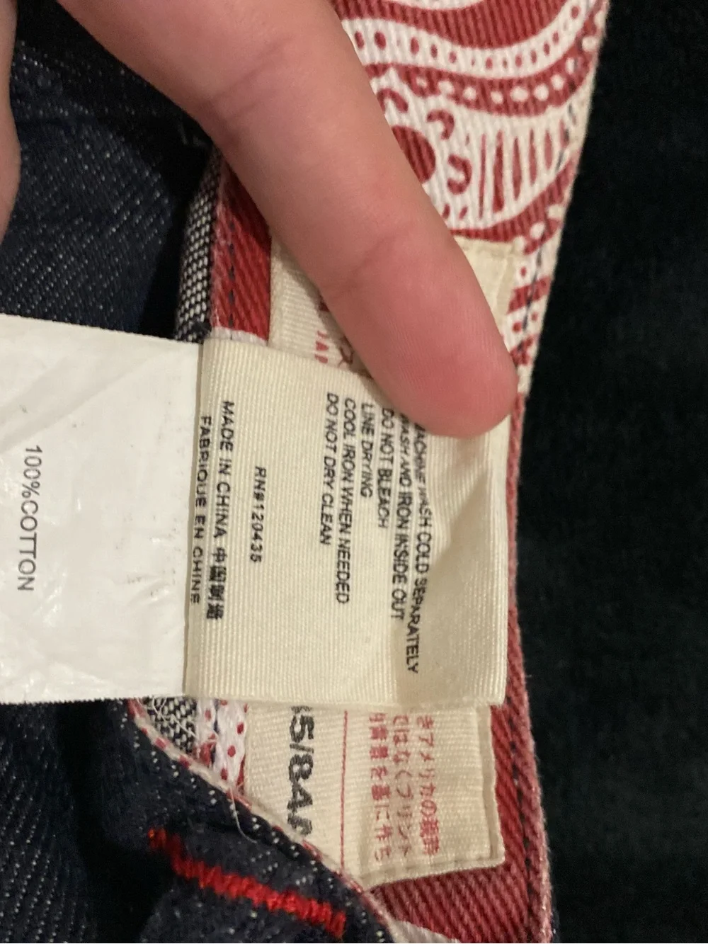 Evisu multi pocket